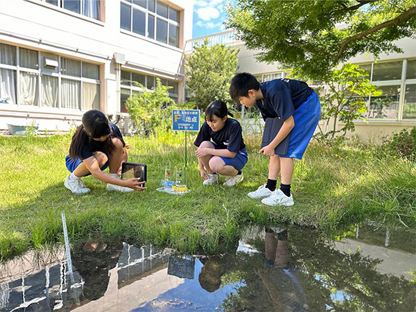 教科等横断的実践をつなぐ学校ビオトープの構築